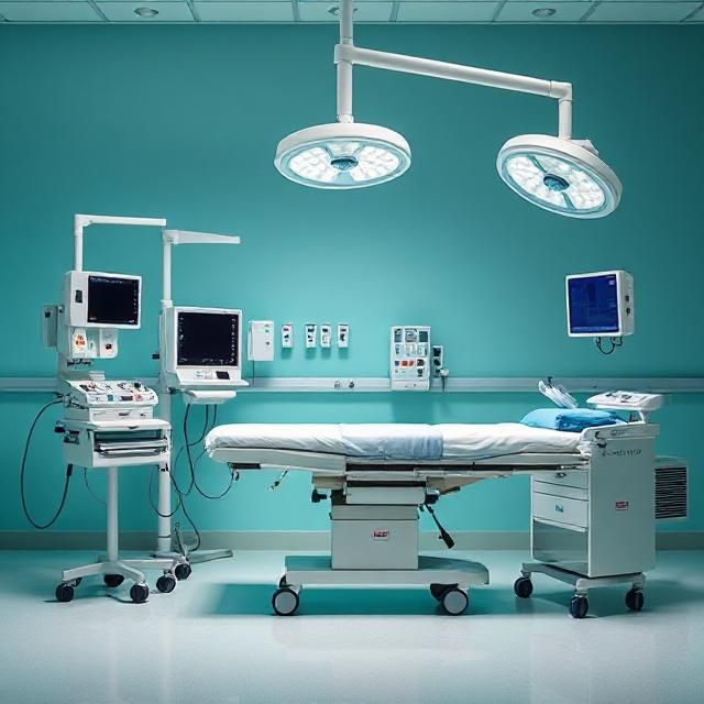 Médico em seu consultório analisando notas fiscais de compra de equipamentos médicos e relatórios de depreciação fiscal com seu contador.